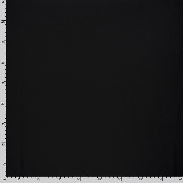 Traveler Jersey fabric Unicolour Black