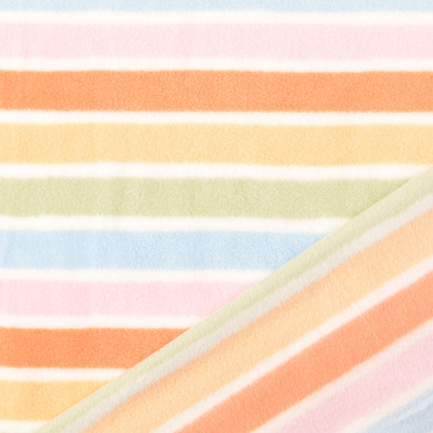 fleece fabric multicolor printed 