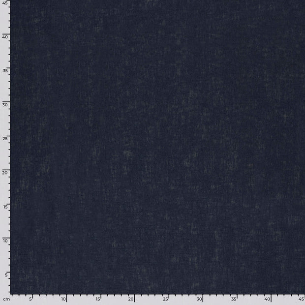 Woven Polyester fabric Unicolour Navy