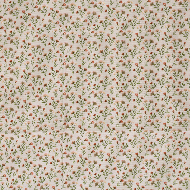 Waffelpiqué fabrik Beige matt 