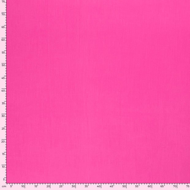 Bambus Poplin fabrik Uni Fuchsia
