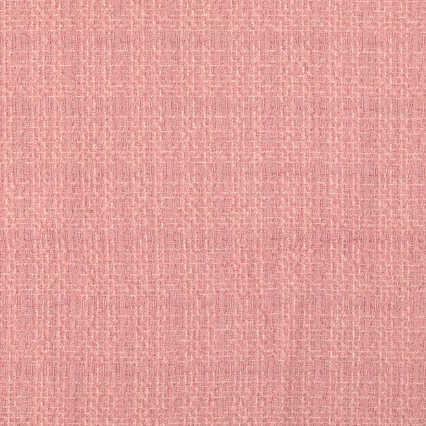 Bouclé fabric Unicolour Old Pink
