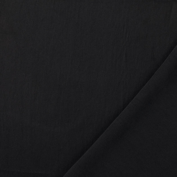 Sergé tissu Noir 