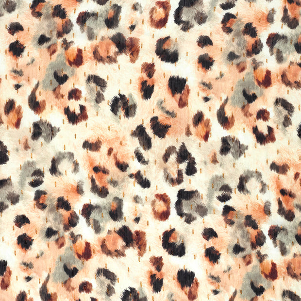 Chiffon tissu Orange semi-transparent 
