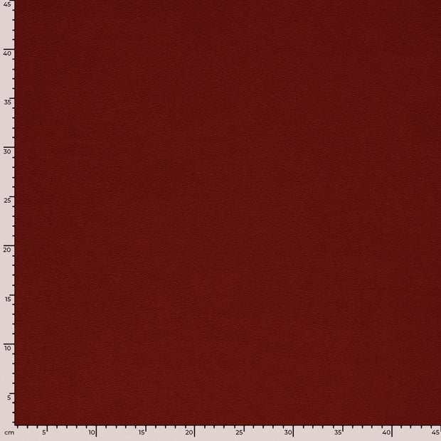 Fleece fabrik Uni Bordeauxrot