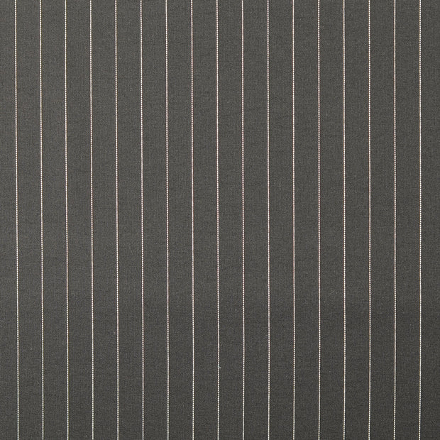 Milano tissu rayures Noir