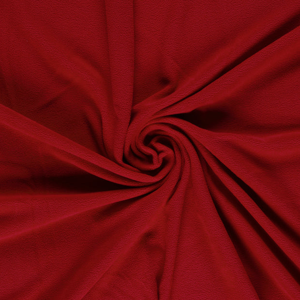 Fleece fabrik Rot 