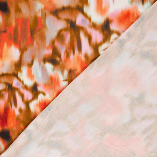 Jersey de Viscose tissu Abstrait imprimé numérique 