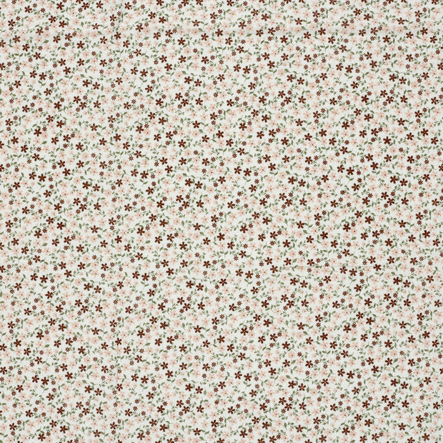 Double gaze tissu Blanc cassé mat 