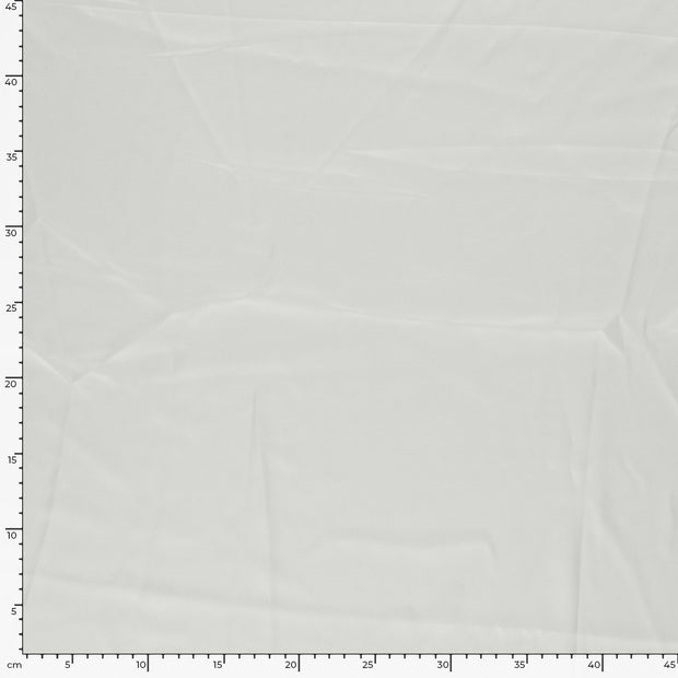 Satin fabric Unicolour Off White