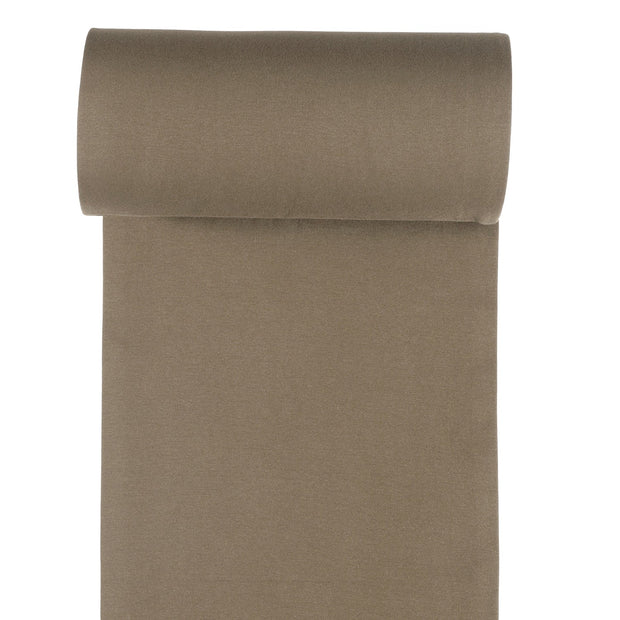 Bord Cote tissu Marron taupe mat 