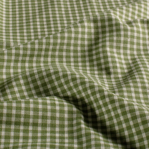  fabric Checks Green