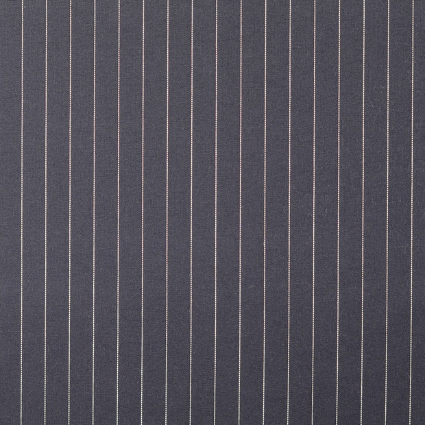 Milano tissu rayures Bleu Marine