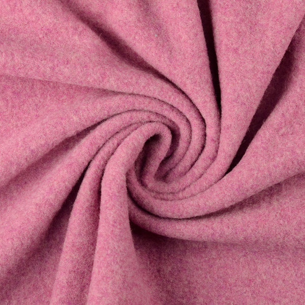 Wool Boucle fabric Old Pink 