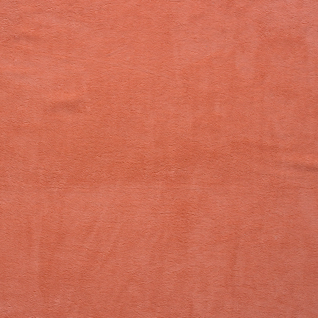 Bamboo Fleece fabric Coral matte 