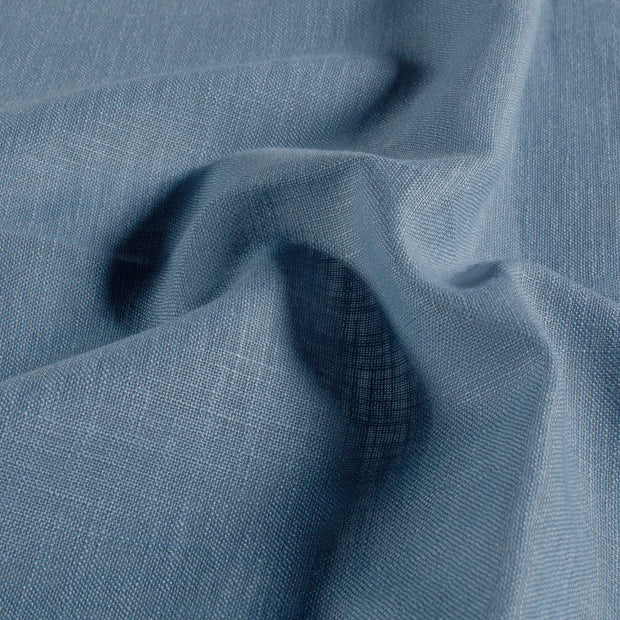 Woven Polyester fabric Unicolour Indigo