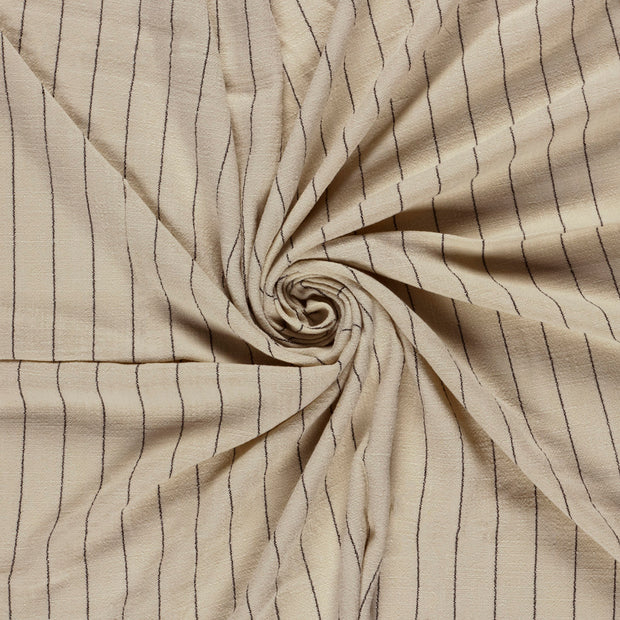 Semi-linen fabric Beige 