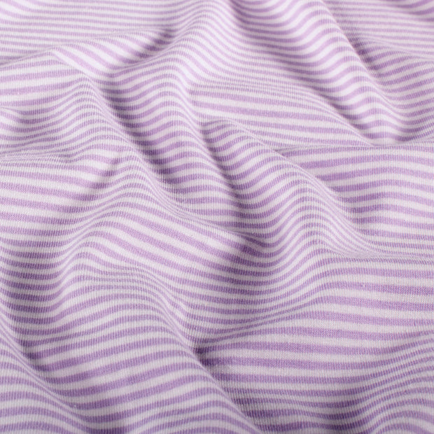 Baumwolle Jersey Yarn Dyed fabrik Streifen Lila