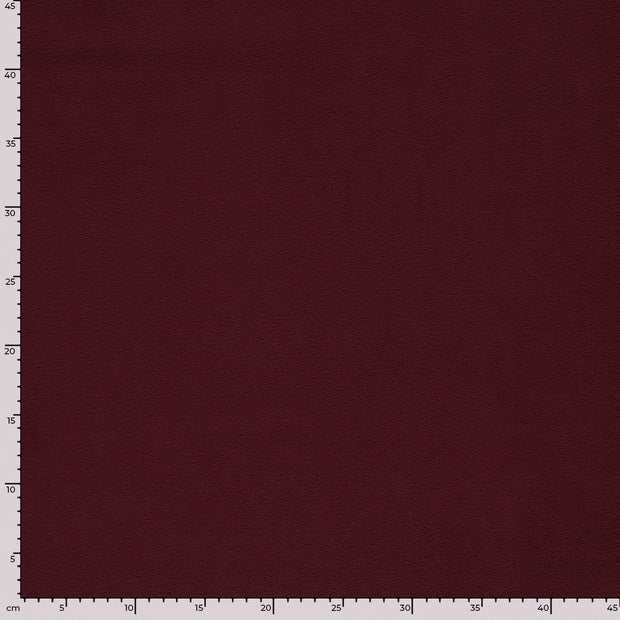 Fleece fabrik Uni Carbon