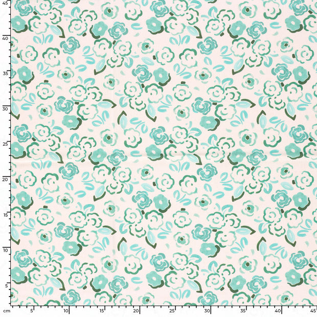  fabric Flowers Mint