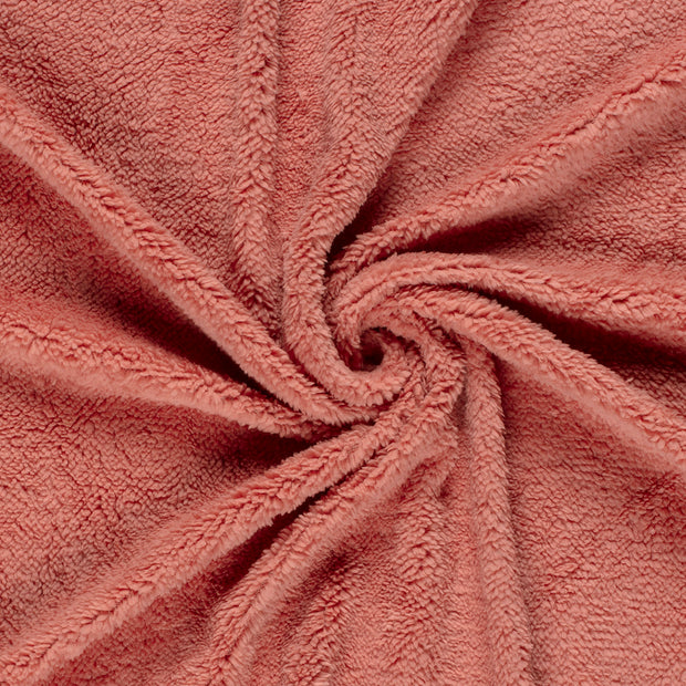 Sherpa Fleece tissu Coral 