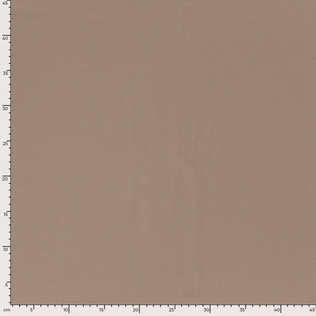 French Terry fabrik Uni Beige