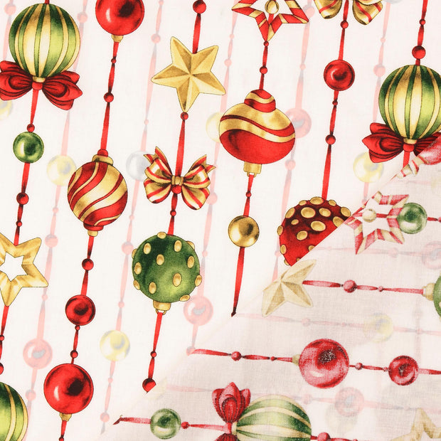 CO Popeline fabrik Mehrfarbig bedruckt 