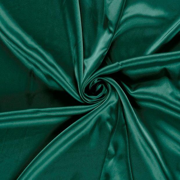 Satin fabric Dark Green 