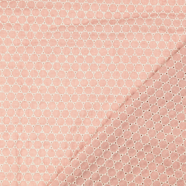 voile fabric Old Pink 
