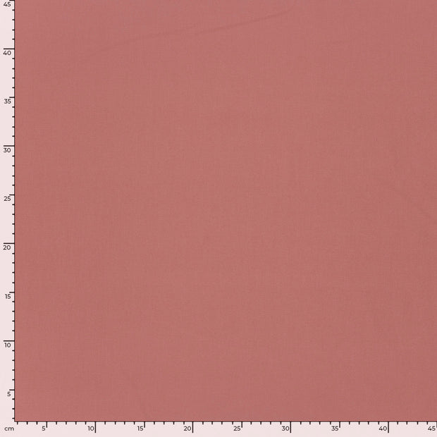 Cotton Poplin GOTS organic fabric Unicolour Old Pink