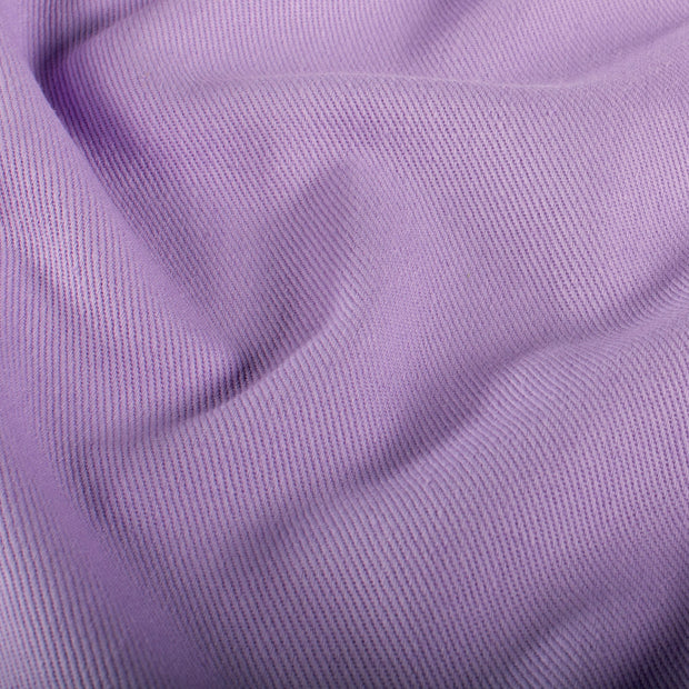 Denim fabric Unicolour Lila