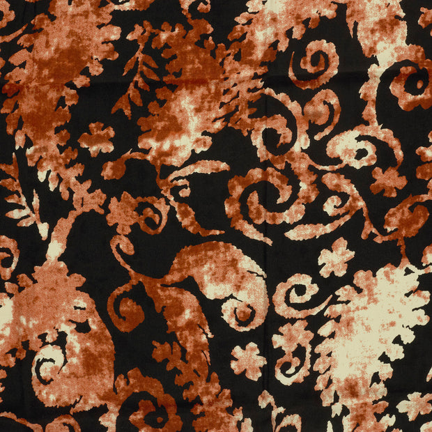 Viscose Twill fabric Brique matte 