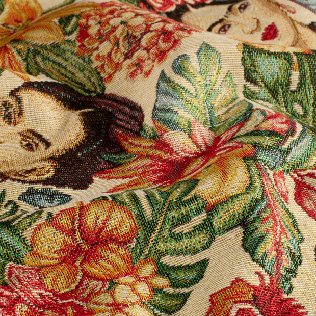 Gobelin tissu visage Beige