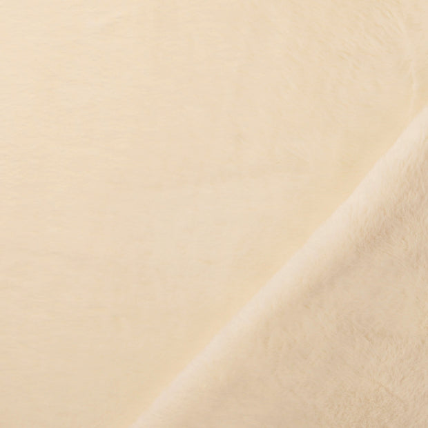 Fausse Fourrure tissu Blanc 
