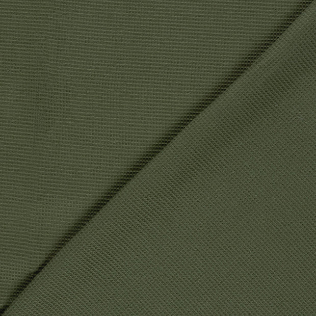 Waffle piqué fabric Unicolour 