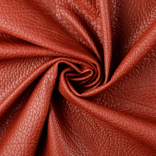 Leather fabric Olive Green 