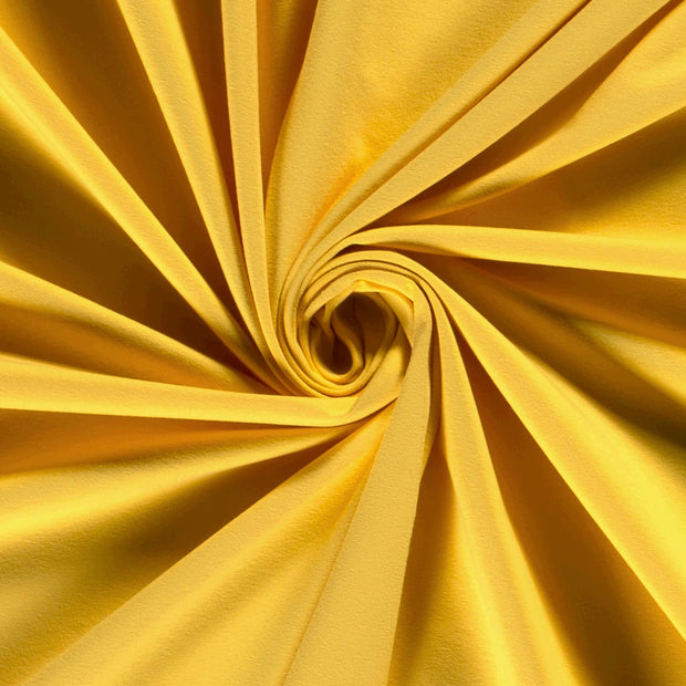 Jersey tissu Unicolore Jaune