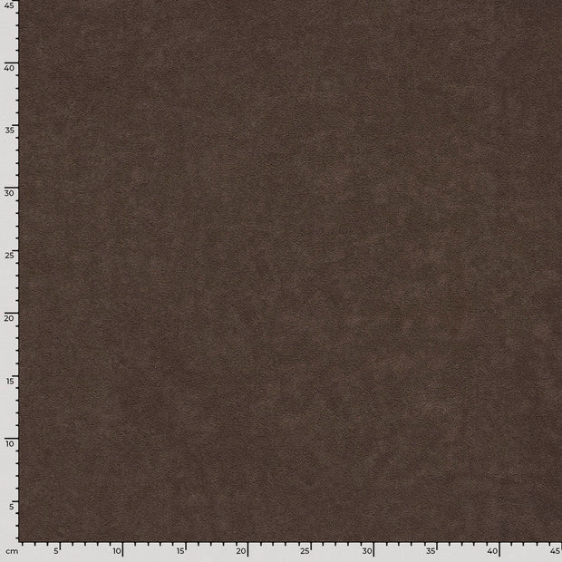 Éponge tissus tissu Unicolore Marron