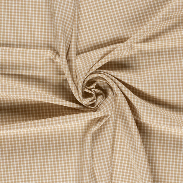  fabric Beige yarn dyed 
