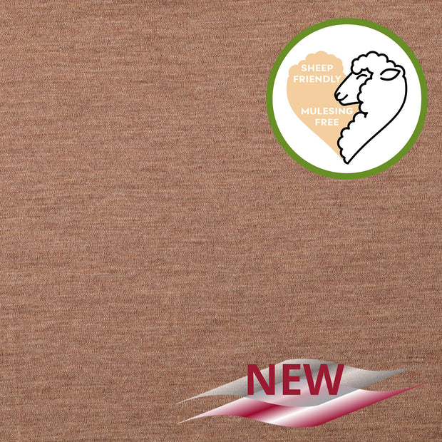 Walkloden fabrik Uni Braun