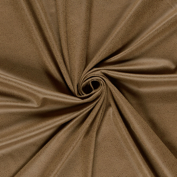 Suede Wildleder-Imitat fabrik Kamel Foliendruck 
