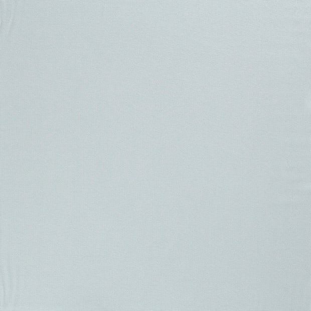 Gauffré Jersey tissu Glace bleu mat 