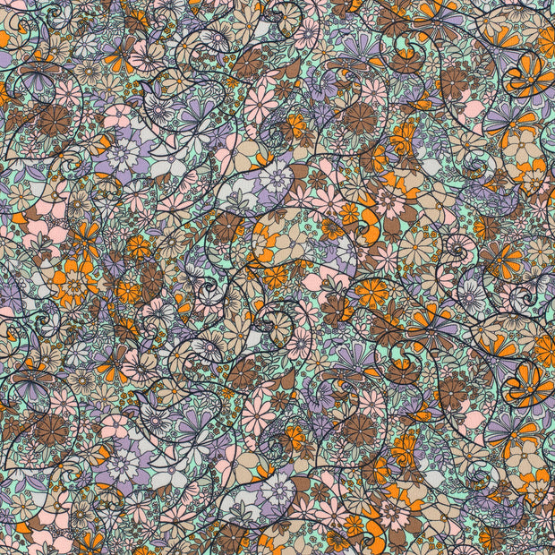 Polyester Bubble tissu Menthe soyeux 