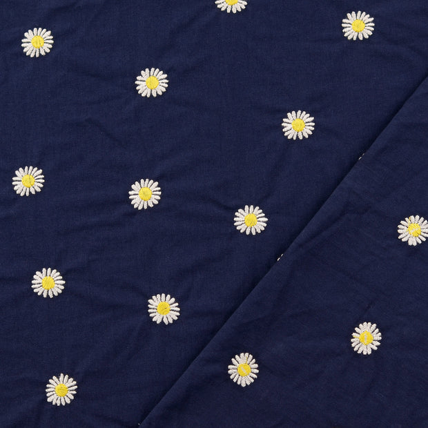  fabric navy embroidered 