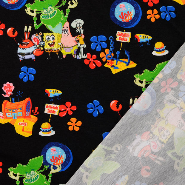 Cotton Jersey fabric multicolor 