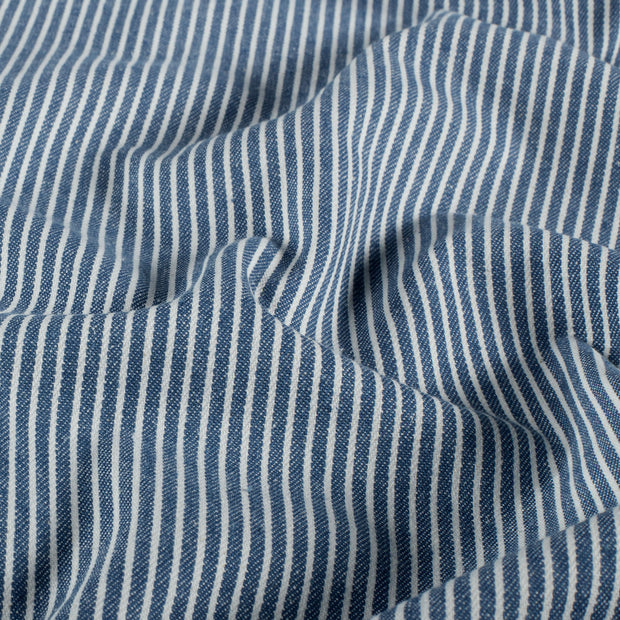 Jeans fabrik Streifen Indigoblau