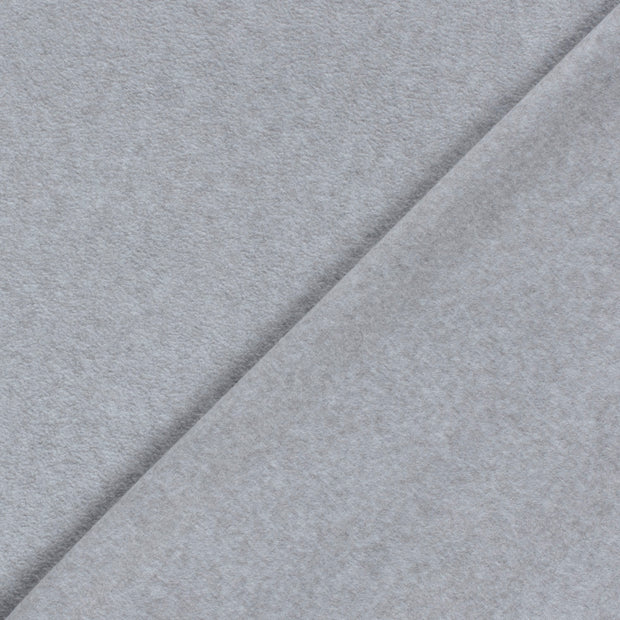 Polar Fleece fabrik Melange gebürstet 