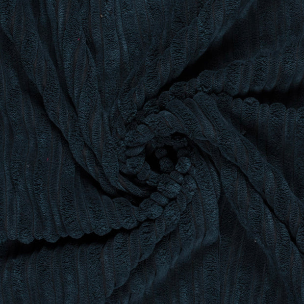 Corduroy 4.5w fabric Unicolour Navy
