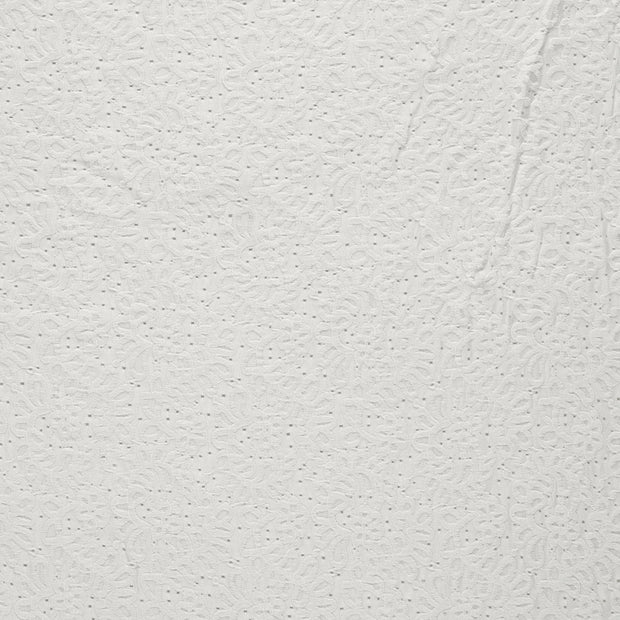 Chenille fabric White 