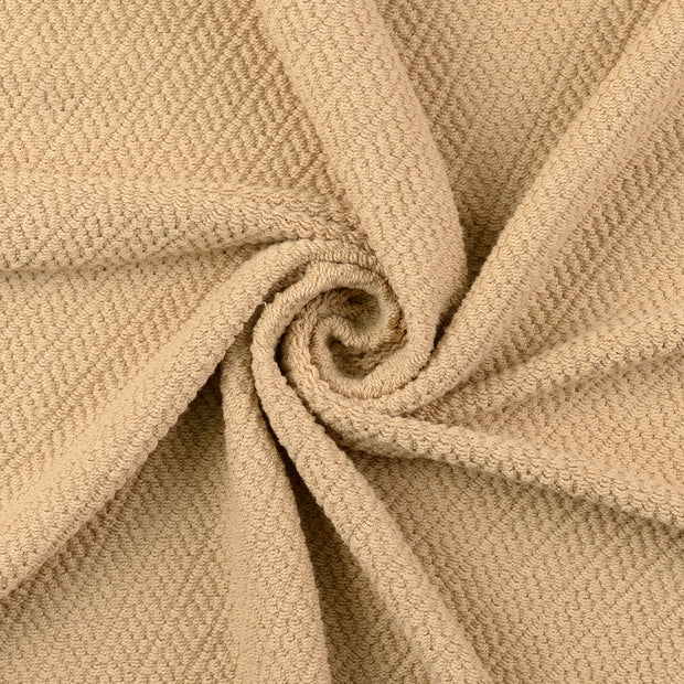Heavy Knit tissu Beige 